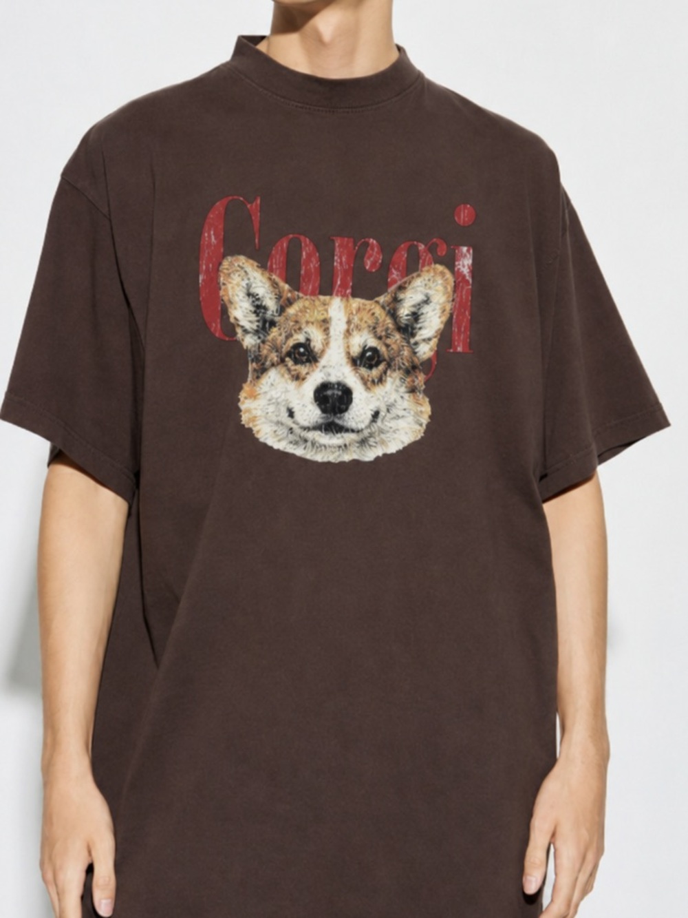Corgi Graphic Dog T-Shirt